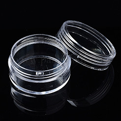 カラムポリスチレンビーズ貯蔵容器  ジュエリービーズ用小さなアクセサリー  透明  4x2.2cm  内径：3.3のCM&nbsp;LS-CON-N011-020