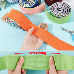 20M 20 Colors Polyester Elastic Wide Band&nbsp;OCOR-BC0009-16