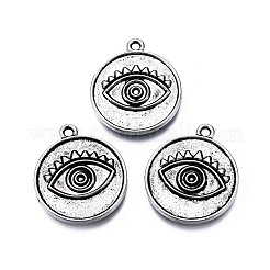 Tibetan Style Alloy Pendant Settings for Enamel&nbsp;TIBE-N011-209