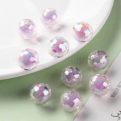 Transparent Acrylic Beads&nbsp;TACR-S152-14B-A03