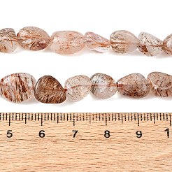 Natural Rutilated Quartz Beads Strands&nbsp;G-P568-C10-01