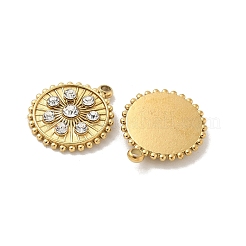 304 Stainless Steel Rhinestone Pendants&nbsp;STAS-I322-47G