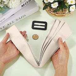 Tie a Knot Polyester Waist Belt with Plastic Buckle&nbsp;AJEW-WH20002-10B