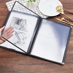 A4 Plastic Menu Book Protector&nbsp;AJEW-WH0237-11