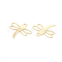 Autumn Theme Rack Plating 304 Stainless Steel Pendants&nbsp;STAS-T057-45G