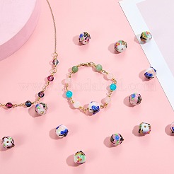 5Pcs Handmade Lampwork Beads&nbsp;LAMP-SZ0001-49C