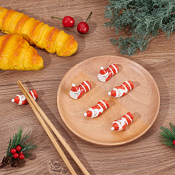 6Pcs 3 Style Porcelain Chopsticks Stand&nbsp;DJEW-FG0001-25