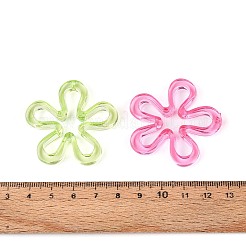 Transparent Acrylic Pendants&nbsp;TACR-T028-81M