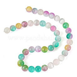 1 Strand Natural Selenite Beads Strands&nbsp;G-TA0002-87A