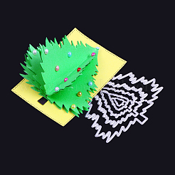 Christmas Tree Frame Carbon Steel Cutting Dies Stencils&nbsp;DIY-F036-47
