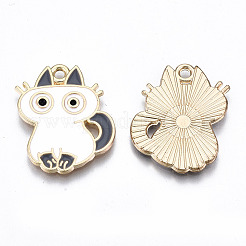 Eco-Friendly Alloy Enamel Pendants&nbsp;LS-ENAM-Q437-030B-NR