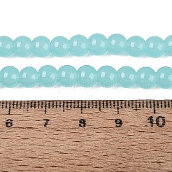 Imitation Jade Glass Beads Strands&nbsp;GLAA-T032-J6mm-06