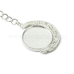 Alloy Pendant Cabochon Keychains&nbsp;KEYC-JKC01137-03