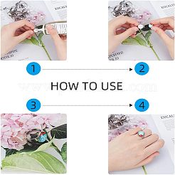 DIY Finger Rings Making&nbsp;DIY-UN0001-37G