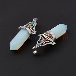 Opalite Big Pointed Pendants&nbsp;G-I342-01P-13