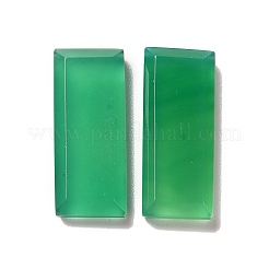 Dyed & Heated Natural Green Onyx Agate Cabochons&nbsp;G-G975-04A-01
