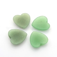 ナチュラルアベンチュリンカボション  ハート  29~30x29~30x6~8mm&nbsp;G-P021-02