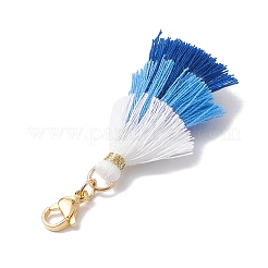 Christmas Polycotton(Polyester Cotton) Tassel Pendant Decorations&nbsp;HJEW-JM02610