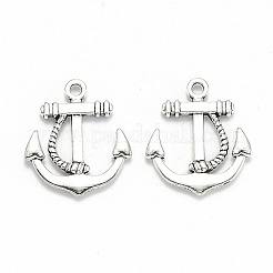 Nautical Theme Tibetan Style Alloy Pendants&nbsp;TIBEP-MSMC021-07M