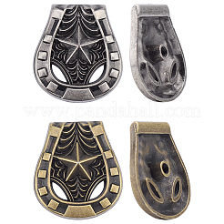 16Pcs 2 Colors Luggage Leather Belt Alloy Craft Solid Screw Rivets&nbsp;FIND-CP0002-64