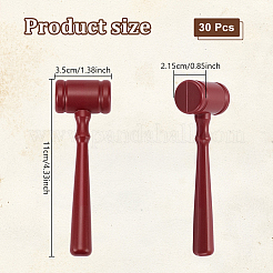 30Pcs PP Judge Hammer&nbsp;DIY-NB0015-02