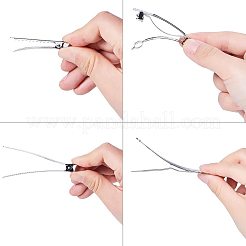 Iron Hair Clip Findings&nbsp;IFIN-PH0023-06