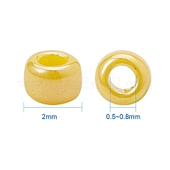 3/0 ガラスシードビーズ  トランスペアレント  ラウンド  ミックスカラー  2mm  穴：0.5~0.8mm&nbsp;SEED-PH0009-01