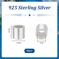 90Pcs 925 Sterling Silver Spacer Beads&nbsp;FIND-PH0059-78B