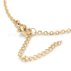 Brass Micro Pave Cubic Zirconia Pendant Necklaces&nbsp;NJEW-F281-07