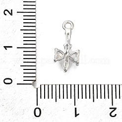 Brass Pave Cubic Zirconia Pendants&nbsp;LS-KK-Q048-26P