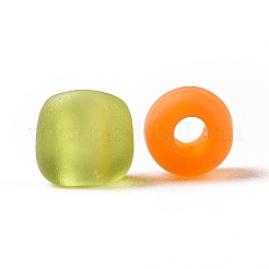 Frosted Colours Glass Seed Beads&nbsp;SEED-A030-02B