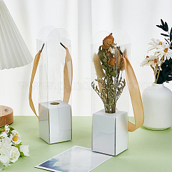 12 Sets Clear Plastic & Paper Flower Storage Boxes&nbsp;CON-BC0008-10A