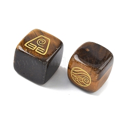 4Pcs 4 Styles Natural Tiger Eye Display Decorations&nbsp;G-F786-03A-06
