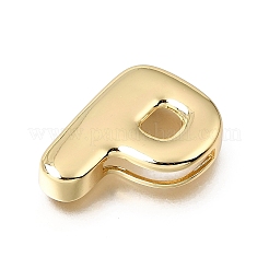 Brass Slide Charms&nbsp;KK-Z163-01G-P