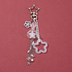 Acrylic & Glass Pendant Keychains&nbsp;KEYC-FZ00002