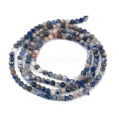 Natural Sodalite Beads Strands&nbsp;G-A097-A12-01