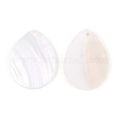 Natural Freshwater Shell Pendants&nbsp;SHEL-T020-49A