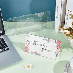 Name Plastic Table Top Display Stand&nbsp;ODIS-WH0070-86C