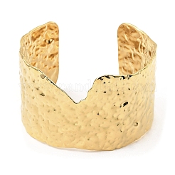 304 Stainless Steel Cuff Bangles&nbsp;BJEW-P302-15G
