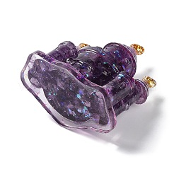 Resin Craft Display Decorations&nbsp;DJEW-PW0021-36G