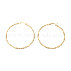 201 Stainless Steel Hoop Earrings&nbsp;EJEW-Q026-16G-D