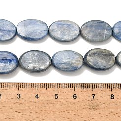 Natural Kyanite Beads Strands&nbsp;G-H335-D01-13x18mm
