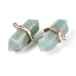 Natural Amazonite Double Terminal Pointed Pendants&nbsp;G-N345-09F