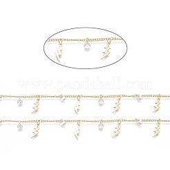 Brass Curb Chains&nbsp;CHC-I028-04G