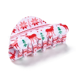 Christmas Theme PVC Claw Hair Clips&nbsp;PHAR-C001-01C