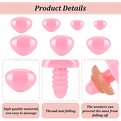 140Pcs 7 Styles Craft Plastic Doll Noses&nbsp;KY-GA0001-32