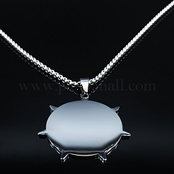 304 Stainless Steel Pendant Necklaces&nbsp;FS-WG52288-01