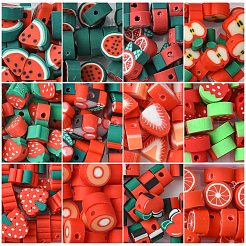 260pcs 12 Styles Handmade Polymer Clay Beads&nbsp;CLAY-CJ0001-89