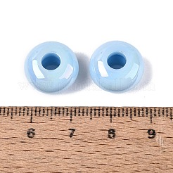 Opaque Acrylic European Beads&nbsp;OACR-E033-19P