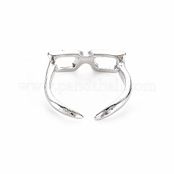 Men's Alloy Cuff Finger Rings&nbsp;RJEW-N029-035